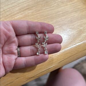 Elegant Silver Dangle Earrings